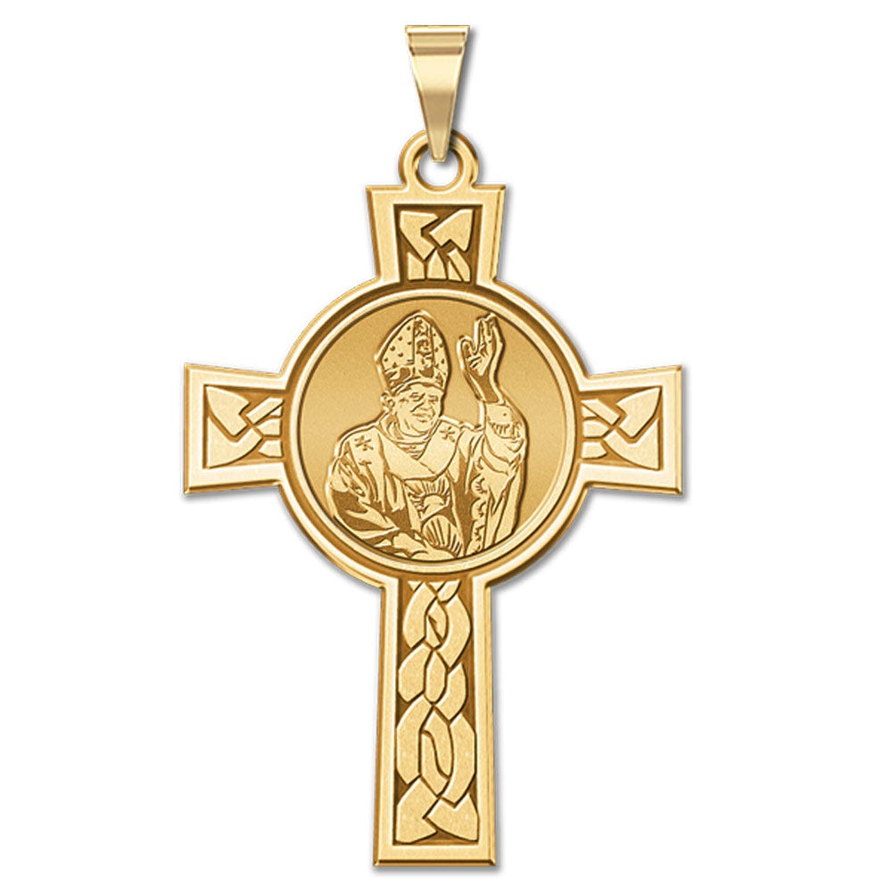 Pope Benedict Xvi Cross Religious Medal