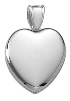 Platinum Heart Premium Weight Locket