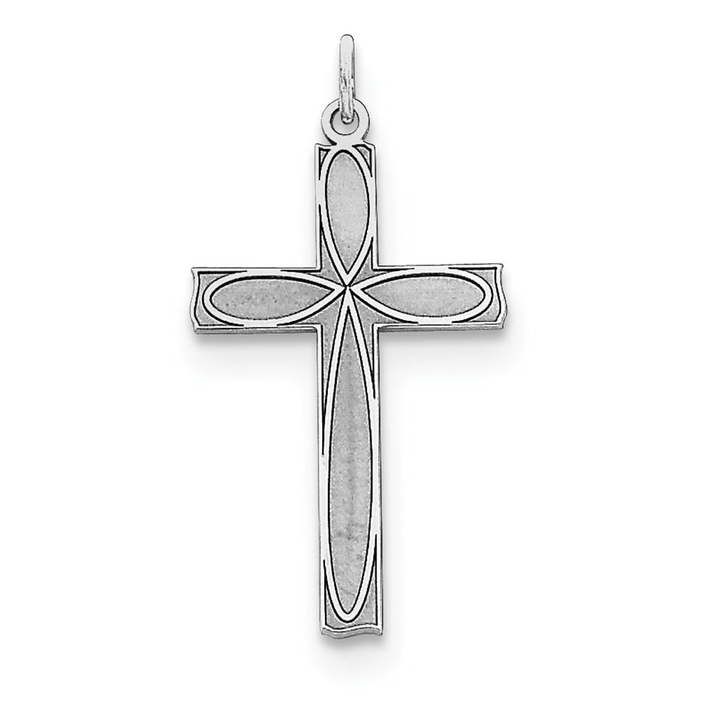 Laser Designed Cross Pendant