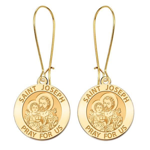 Saint Joseph Earrings