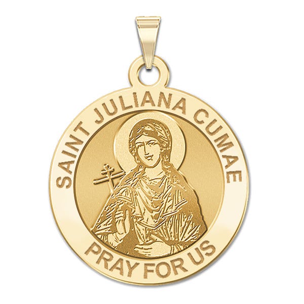Saint Juliana Cumae Religious Medal