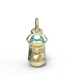 March Baby Shoe Charm