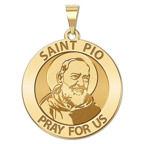 Saint Pio Of Pietrelcina Religious Medal