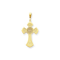 Celtic Round-Center Cross Pendant