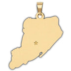 Personalized New York City - Staten Island Pendant or Charm
