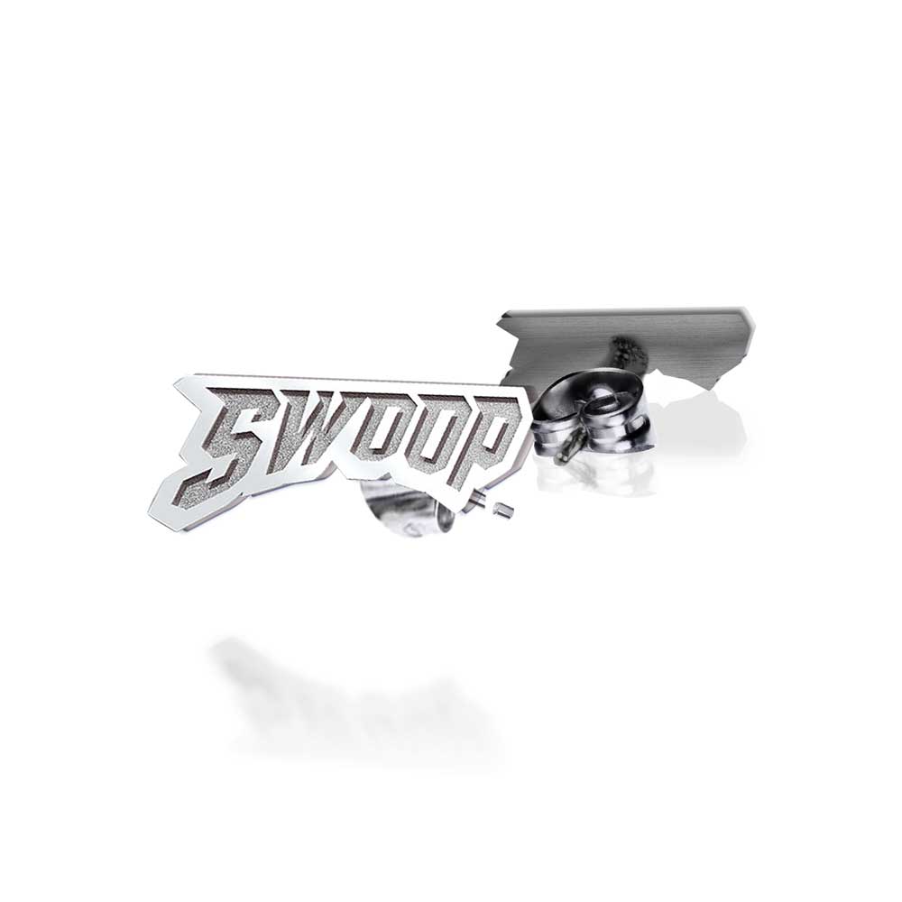 Pair of Swoop Earrings