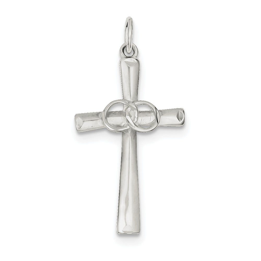 Holy Matrimony Cross Pendant