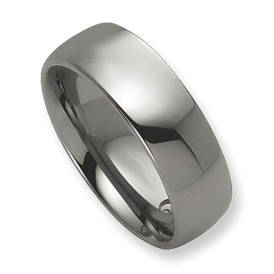 Tungsten Approx. 0.31 Inch Polished Wedding Band