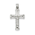 White Gold Reversible Crucifix Pendant