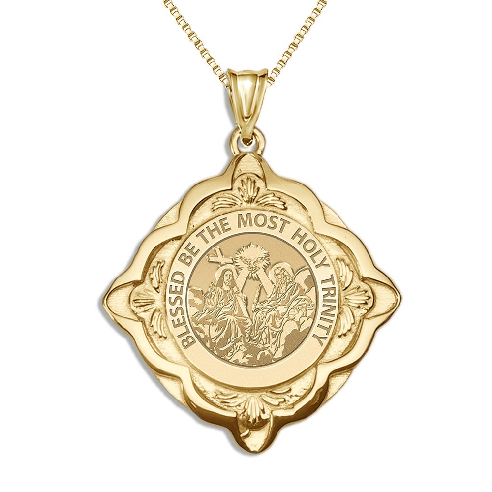 Holy Trinity Cathedral Round Religious Medal