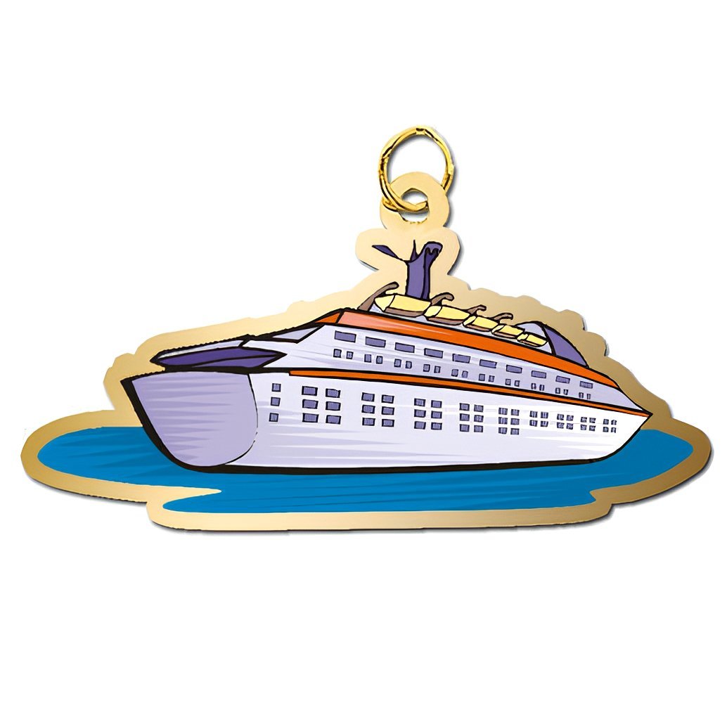 Cruise Ship Charm