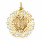 Round Filigree Saint John the Baptist
