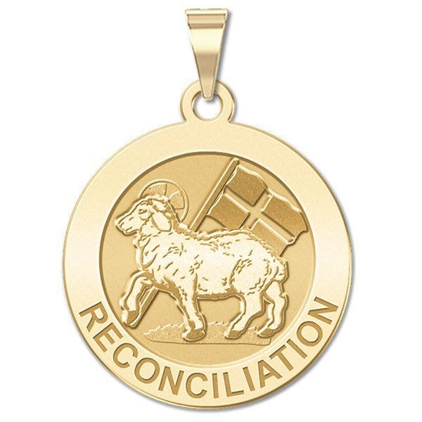 Reconciliation Round Religious Medal
