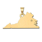 Personalized Virginia Pendant or Charm