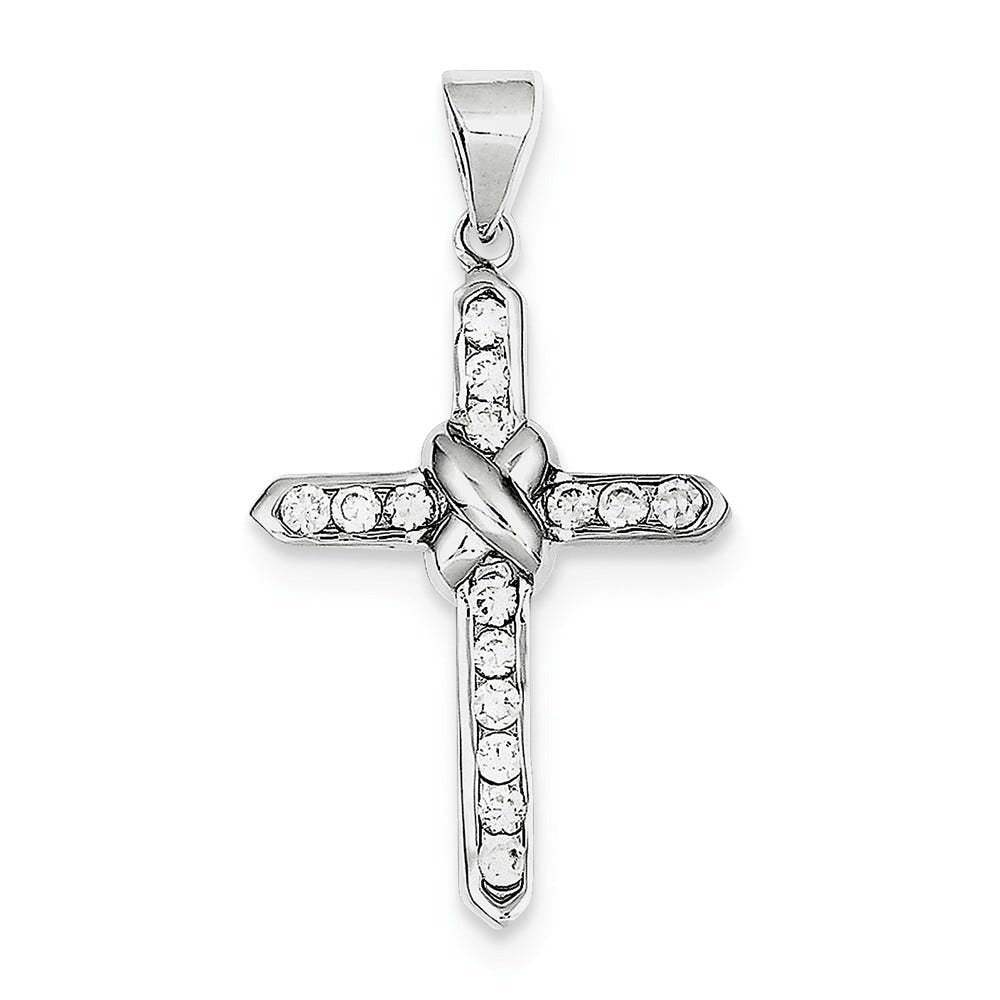 Cz Cross Charm