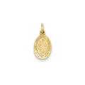 14K Saint Christopher Medal Charm