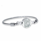 Saint Rose Of Lima Bangle Bracelet