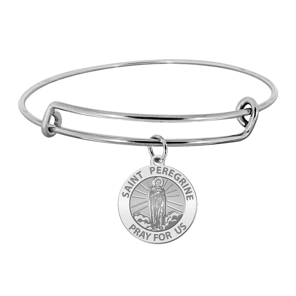 Saint Peregrine Expandable Bracelet