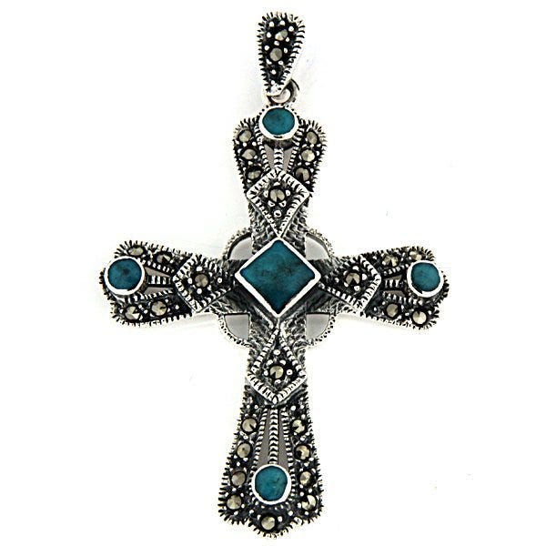 Sterling Silver Or Stainless Steel Cross Pendant