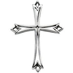 Arrow-Tip Cross Pendant