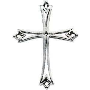 Arrow-Tip Cross Pendant