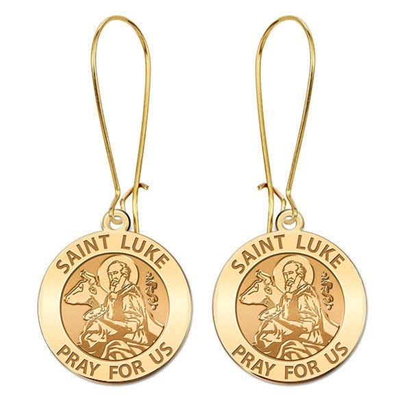 Saint Luke Earrings
