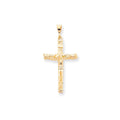 10K Crucifix Charm