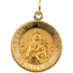 Our Lady Of Mount Carmel Religious Medal