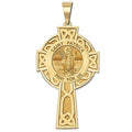Saint Patrick Celtic Cross Medal