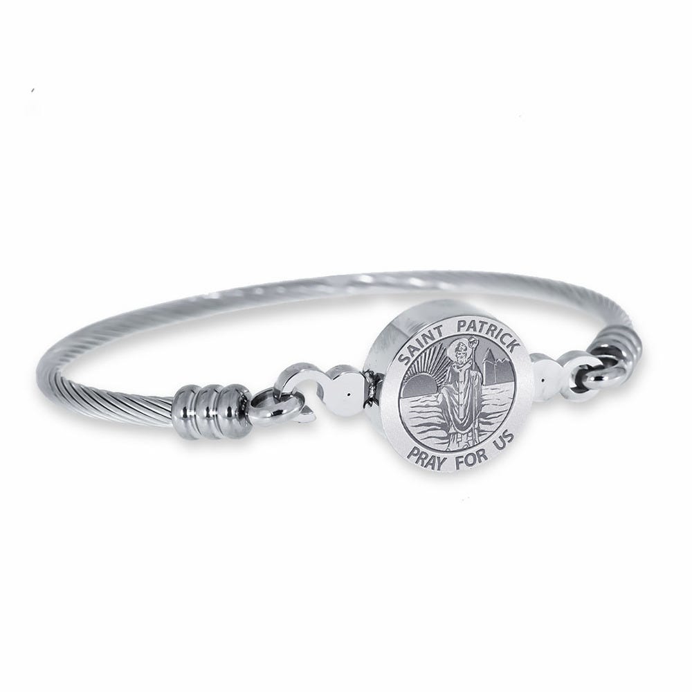 Saint Patrick Bangle Bracelet