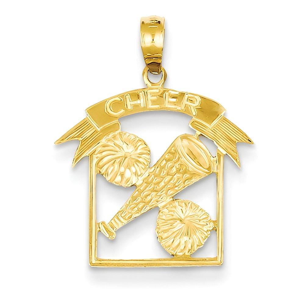 Cheerleader "Cheer" Charm or Pendant