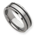 Dura Tungsten Enameled Approx. 0.31 Inch Polished Wedding Band