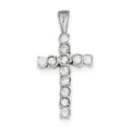 Cz Latin Cross Pendant