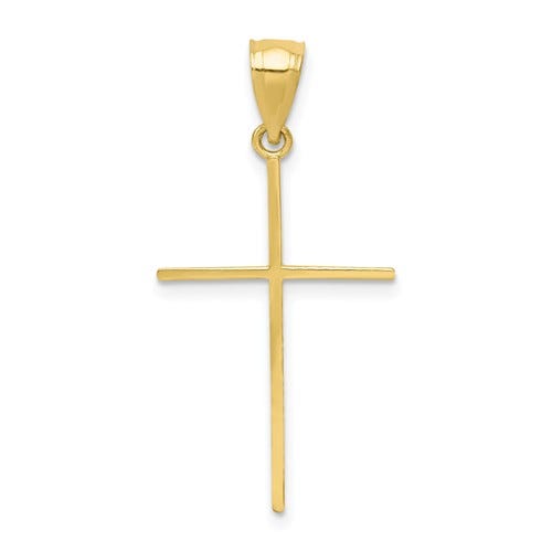 10K Cross Pendant