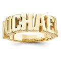 Men's Name Ring
