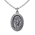 Saint Christopher Oval Religious Medal