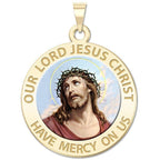Our Lord Jesus Christ Religious Medal "Color