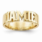 Woman's Name Ring