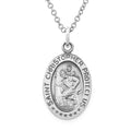 Saint Christopher Oval Medal