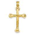 Budded-Tips Crucifix Charm