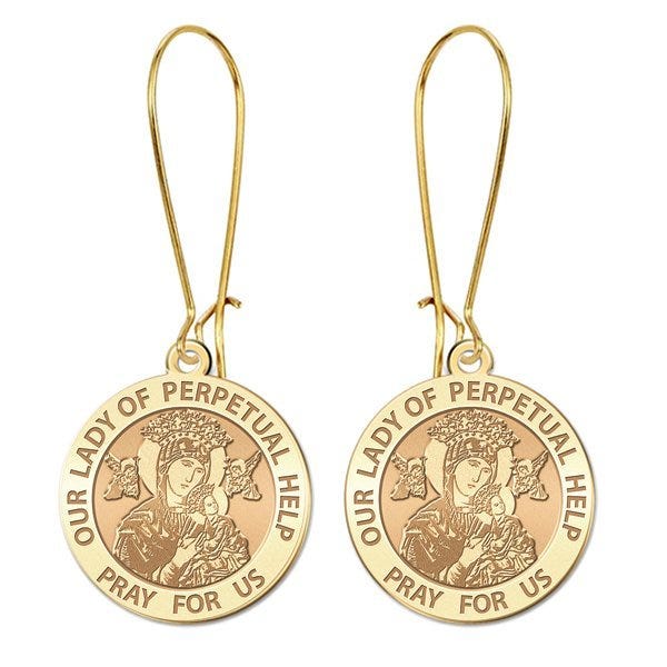 Our Lady Of Perpetual Help Earrings