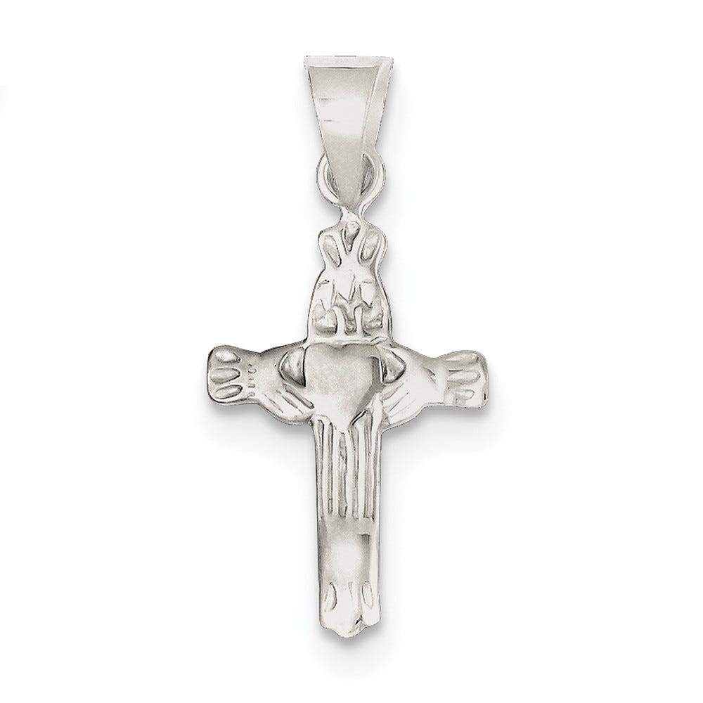 Claddagh Cross Charm