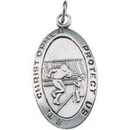 St. Christopher Football Pendant