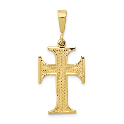 Flared Cross Charm