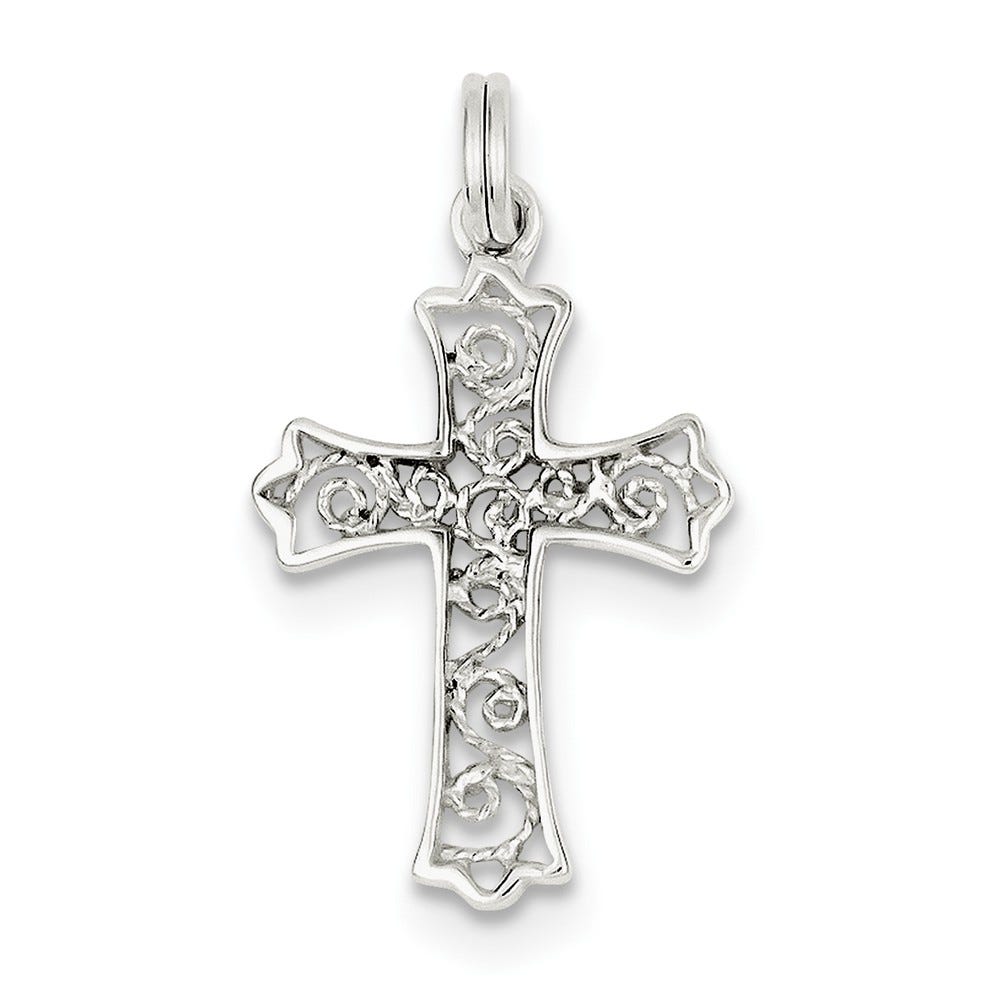 Filigree Cross Charm