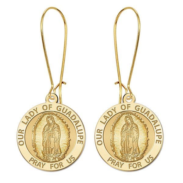 Our Lady Of Guadalupe Earrings