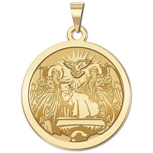 Baptism Religious Medal