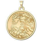 God Religious Round Medal