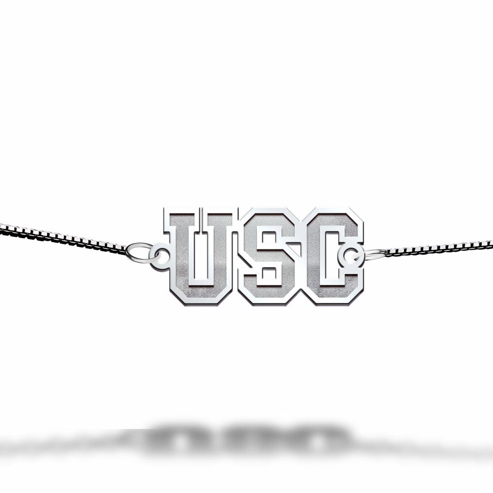 Usc Block Bracelet