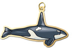 Whale - Orca Charm